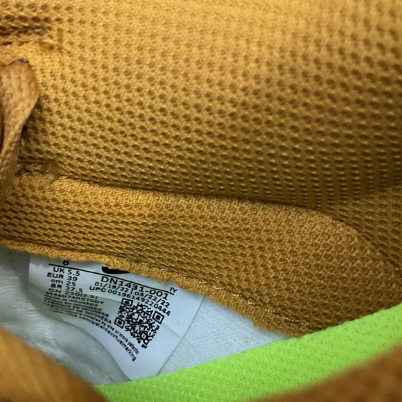 Size US - 8  / EUR 39 NIKE Dunk Low Next Nature Phantom / gold- DN1431-001 - Picture 8 of 9